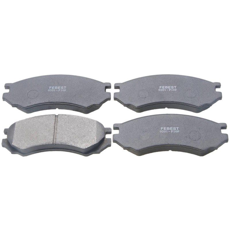 Колодки тормозные передние Nissan Bluebird/Bluebird Break, FEBEST (0201P10F) Колодки тормозные передние Nissan Bluebird/Bluebird Break, FEBEST (0201P10F)