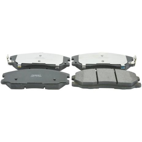 Колодки тормозные передние, комплект (с противоскрипной пластиной) Chevrolet Captiva, FEBEST (1001C100F) Колодки тормозные передние, комплект (с противоскрипной пластиной) Chevrolet Captiva, FEBEST (1001C100F)