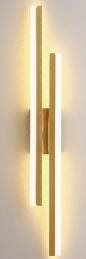 Бра настенная V K26001-500 GD, золотая, LED