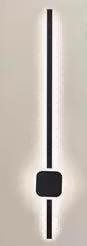 Бра настенная V K26002-1000 BK, черная, LED