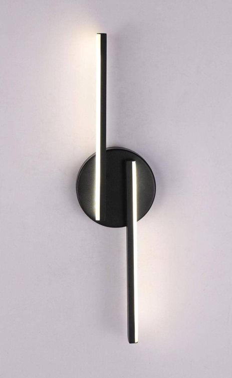 Бра настенная V K26010-450 BK, черная, LED