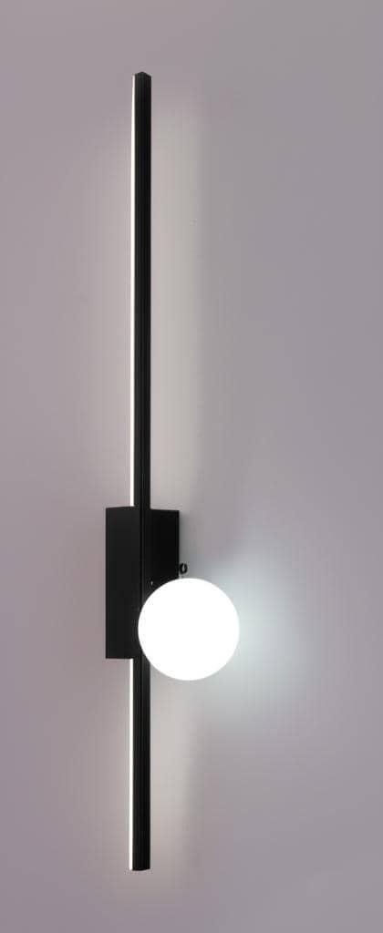 Бра настенная V K26020-800 BK, черная, LED 35W