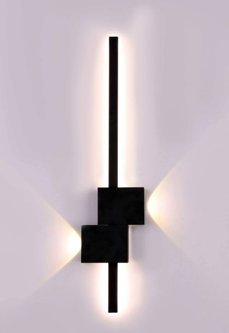 Бра настенная V K26021-600 BK, черная, LED 30W