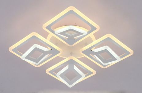 Потолочная люстра V K39905-4+1 WT, белая, LED 112W+22W