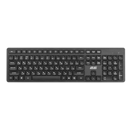Клавіатура Бездротова 2E KS260 black UA UCRF
