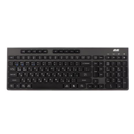 Клавіатура Бездротова 2E KS280 black UA UCRF