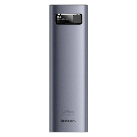 Корпус Baseus для SSD FlyJoy Series SSD Enclosure (M.2 NVMe) Grey B00760600811-01