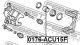 Поршень супорта гальмівного переднього d60.3 Lexus ES/RX/Toyota Camry, FEBEST (0176ACU15F)