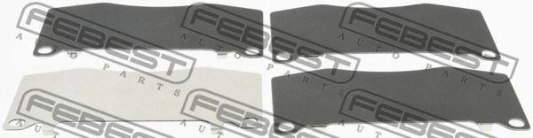 Монтажный, комплект для дисковых колодок Toyota Land Cruiser/Lexus GX/GX II, FEBEST (0103TRJ150F) Монтажный, комплект для дисковых колодок Toyota Land Cruiser/Lexus GX/GX II, FEBEST (0103TRJ150F)