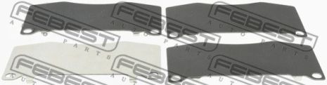 Монтажный, комплект для дисковых колодок Toyota Land Cruiser/Lexus GX/GX II, FEBEST (0103TRJ150F)