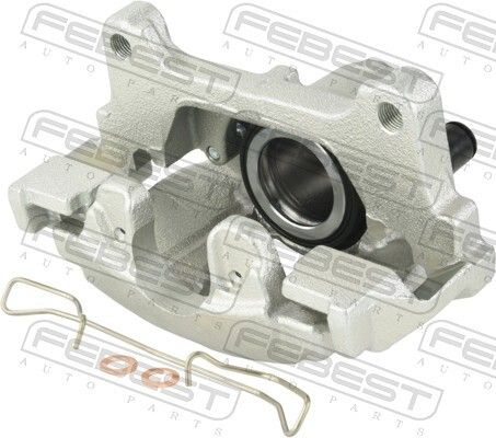 Суппорт тормозной передний левый (со скобой) Audi Q3/Seat Alhambra/VW Passat B7, FEBEST (2377TIGFLH)