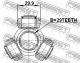 Трипоид 29x29.9 Mitsubishi Carisma/Volvo V40, FEBEST (0416DA)