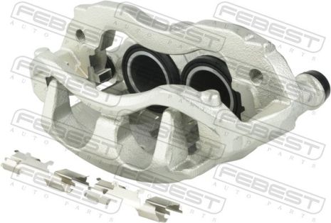 Суппорт тормозной передний правый (со скобой) Mercedes-Benz Sprinter 3,5-t/Sprinter 4,6-t, FEBEST (1677906FRH)