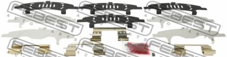 Монтажный, комплект для дисковых колодок Nissan Qashqai/X-TRAIL/Dualis I, FEBEST (0203T31F)