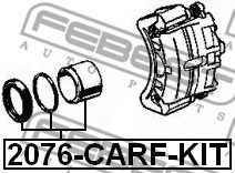 Поршень супорта гальмівного переднього, ремкомплект d65.9 Dodge Caravan/Caravan Mini, FEBEST (2076CARFKIT) Поршень супорта гальмівного переднього, ремкомплект d65.9 Dodge Caravan/Caravan Mini, FEBEST (2076CARFKIT)