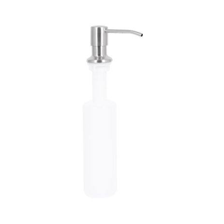 Дозатор для мийного засобу Lidz Acsis LA29 Brushed Steel, круглий LDACSLA29BRU49828