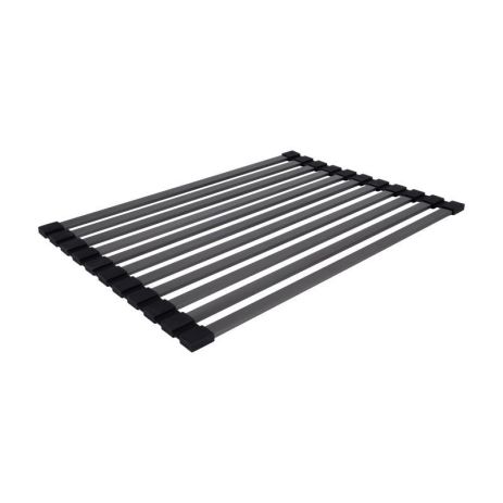Сушарка на кухонну мийку Lidz Acsis LA14 Black, плоска основа, для посуду 430х303 мм LDACSLA14BLM49768