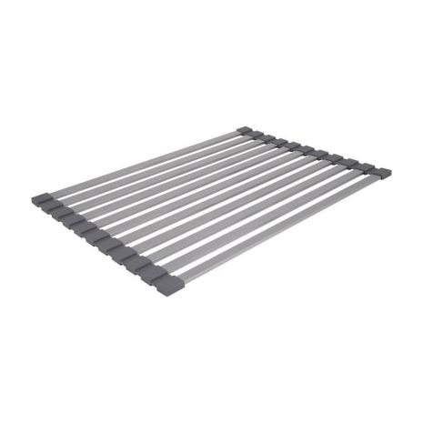 Сушарка на кухонну мийку Lidz Acsis LA13 Gray, плоска основа, для посуду 430х303 мм LDACSLA13GRA49767