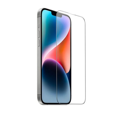 Захисне скло HOCO A34 9D Large Arc dustproof for iPhone 15 Plus Black