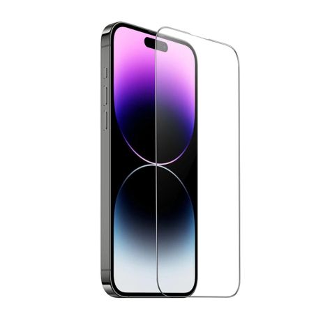 Защитное стекло HOCO A34 9D Large Arc dustproof for iPhone 15 Pro Max Black Защитное стекло HOCO A34 9D Large Arc dustproof for iPhone 15 Pro Max Black