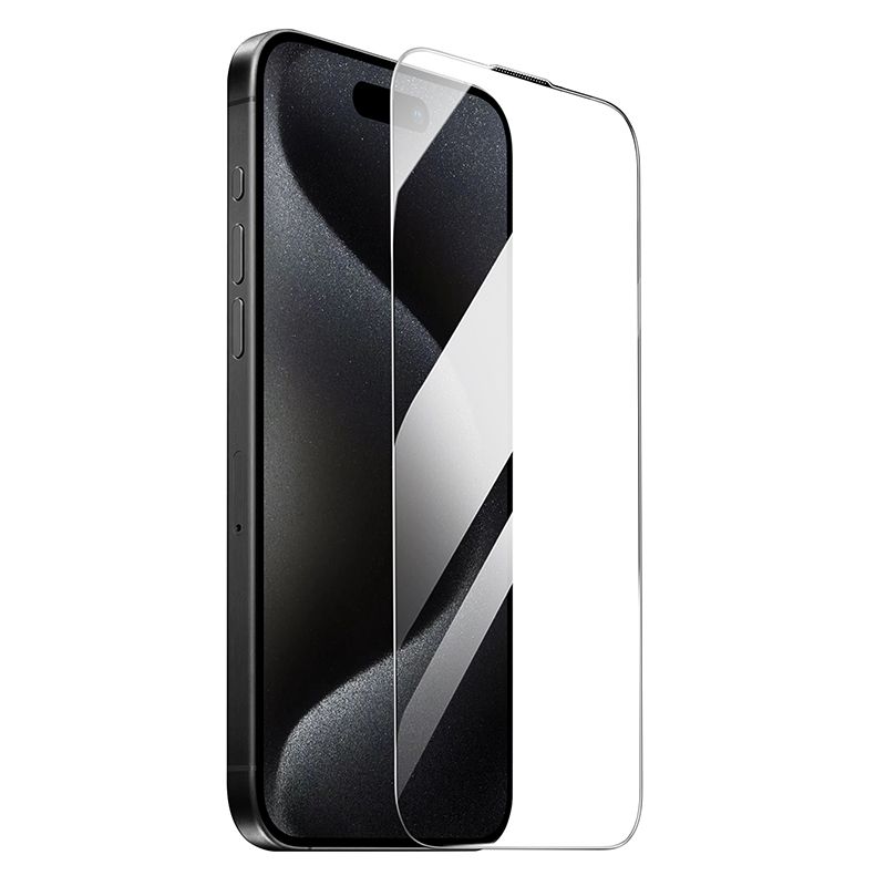 Захисне скло HOCO A34 Slim Full screen HD (Ultra Slim 0,2mm) для iPhone 16 Black Захисне скло HOCO A34 Slim Full screen HD (Ultra Slim 0,2mm) для iPhone 16 Black