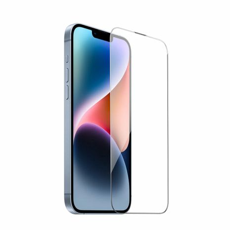 Захисне скло HOCO A34 9D Large Arc dustproof for iPhone 13/13Pro/14 Black