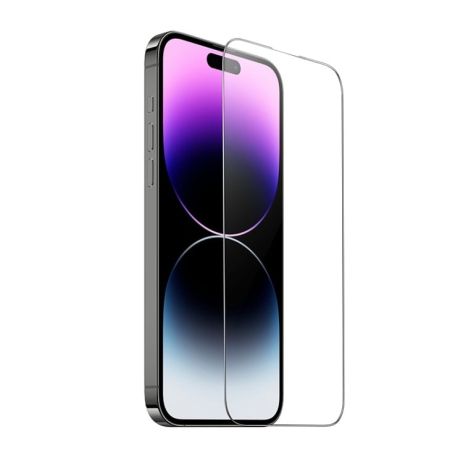 Захисне скло HOCO A34 9D Large Arc dustproof for iPhone 15 Pro Black