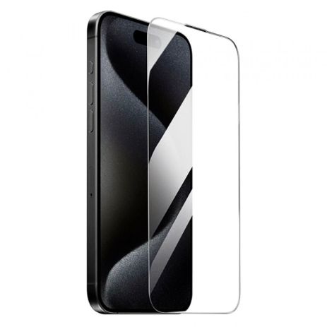 Захисне скло HOCO A34 Slim Full screen HD (Ultra Slim 0,2mm) для iPhone 16 Plus Black