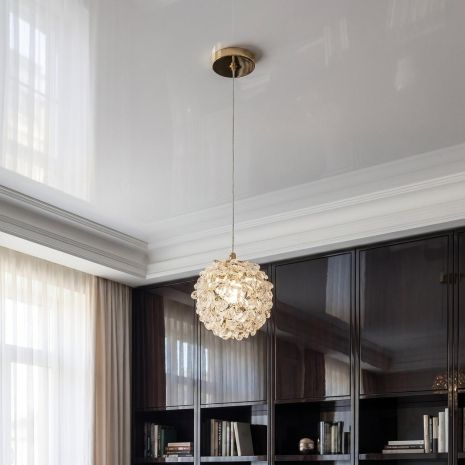 Світильник кришталева кулька Artlight 4W м² колір Золото 567-1GD