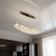 Длинная люстра с кристаллами Artlight 106W до 20 м² цвет Золото 567-1100LGD Длинная люстра с кристаллами Artlight 106W до 20 м² цвет Золото 567-1100LGD