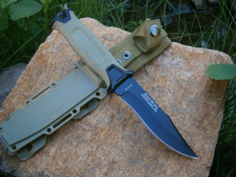 Ніж фултанг туристичний Gerber Portland Oregon 24 см Clip Point олива в чохлі Ніж фултанг туристичний Gerber Portland Oregon 24 см Clip Point олива в чохлі