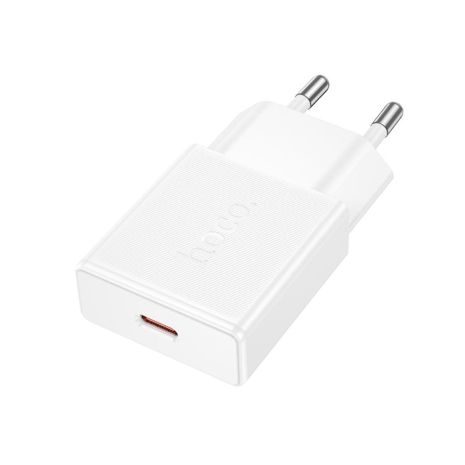 Зарядний пристрій Hoco N72 Type-C PD white Зарядний пристрій Hoco N72 Type-C PD white