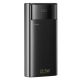 Power bank Remax FC-12 20000mAh 22.5W PD+QC + кабель Type-C/ Lightning, с фонариком, чёрный Power bank Remax FC-12 20000mAh 22.5W PD+QC + кабель Type-C/ Lightning, с фонариком, чёрный