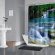Штора для ванной Cascade Tropichome 180x200 см