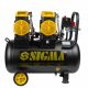 Компрессор четырехцилиндровый безмасляный 3кВт 500л/мин 8бар 50л SIGMA 7042561 Компрессор четырехцилиндровый безмасляный 3кВт 500л/мин 8бар 50л SIGMA 7042561