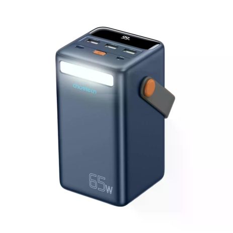 Павербанк Choetech B664 50000mAh Deep Blue 65W PPS QC3.0 PD3.0 LED-ліхтар Павербанк Choetech B664 50000mAh Deep Blue 65W PPS QC3.0 PD3.0 LED-ліхтар