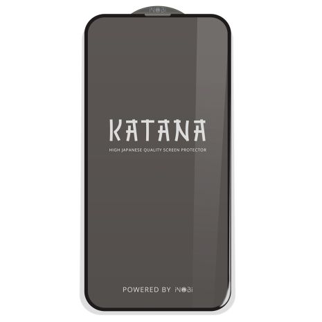 Захисне скло KATANA by iNobi for iPhone 13/13 Pro/14/16e Чорний