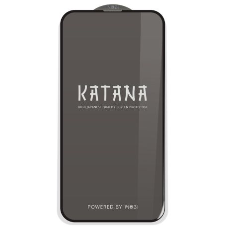Защитное стекло KATANA by iNobi for iPhone 13/13 Pro/14/16e Черный