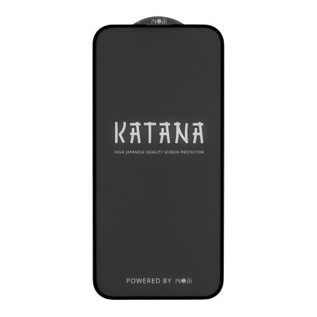 Защитное стекло KATANA by iNobi for iPhone 15 Plus/16 Plus Черный