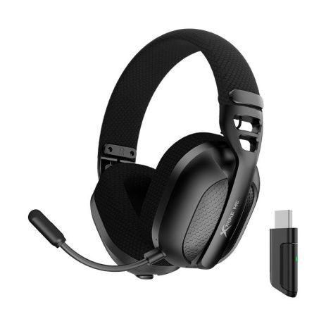 Навушники XTRIKE ME Tri-mode бездротовий headset GH-513W BK |BT6.0/2.4G/Type-C, RGB| black