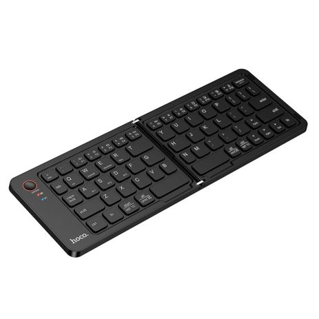 Клавиатура HOCO Proficient mini folding wireless keyboard GM71 (english version) |67 Keys, BT5.2| black