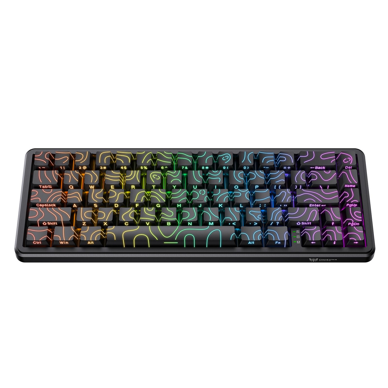 Клавиатура Onikuma USB With ARGB Wired Mechanical Keyboard 67 Keys G67 |ENG Layouts| black Клавиатура Onikuma USB With ARGB Wired Mechanical Keyboard 67 Keys G67 |ENG Layouts| black