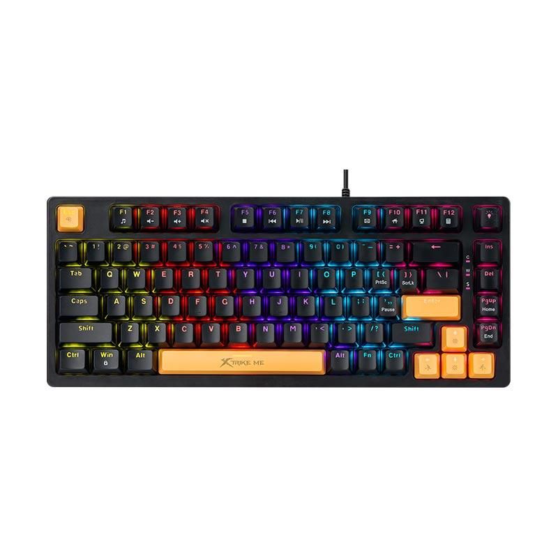 Клавіатура XTRIKE ME механічна wired keyboard GK-996 |82 Keys, RGB, EN Layout| black Клавіатура XTRIKE ME механічна wired keyboard GK-996 |82 Keys, RGB, EN Layout| black