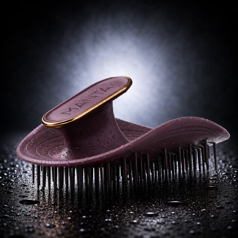 Щітка для волосся MANTA Brush Burgundy, бургунді