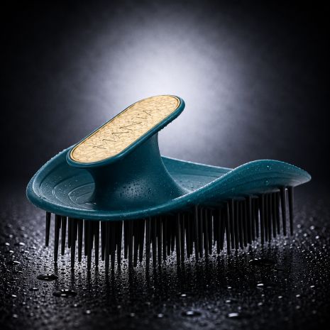 Щітка для кучерявого та хвилястого волосся зеленая MANTA Brush Щітка для кучерявого та хвилястого волосся зеленая MANTA Brush