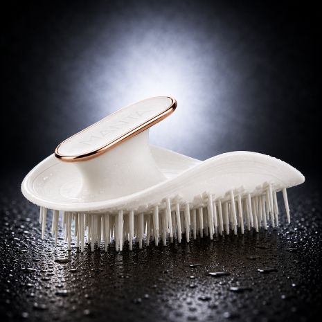 Щітка для волосся біла MANTA Brush White
