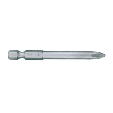 Біта торцева 1/4" PH №2 L=100 мм (уп.10) KING TONY 711002P, хромована