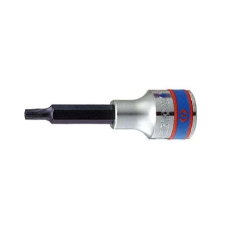 Бита в головке TORX 1/2" Т45H L=80мм с отверстием Бита в головке TORX 1/2" Т45H L=80мм с отверстием