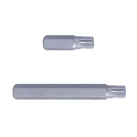 Біта торцева 10 мм SPLINE M12 L=36 мм (уп.12) KING TONY 163612M