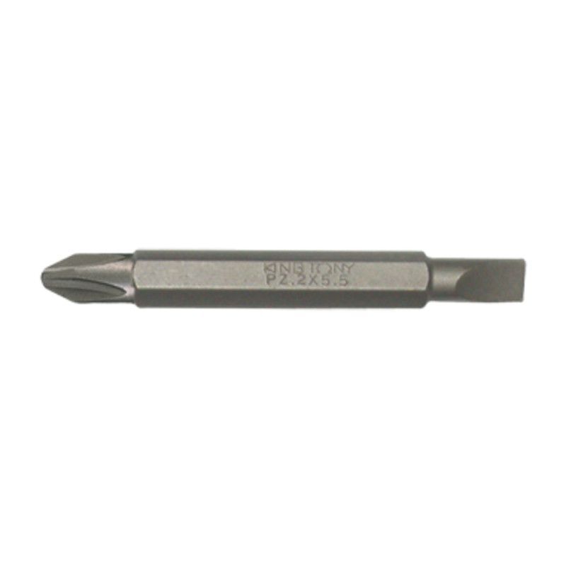 Бита торцевая 1/4" PH3 х 7,0*1.2 L=60мм двусторонняя (уп.10) Бита торцевая 1/4" PH3 х 7,0*1.2 L=60мм двусторонняя (уп.10)